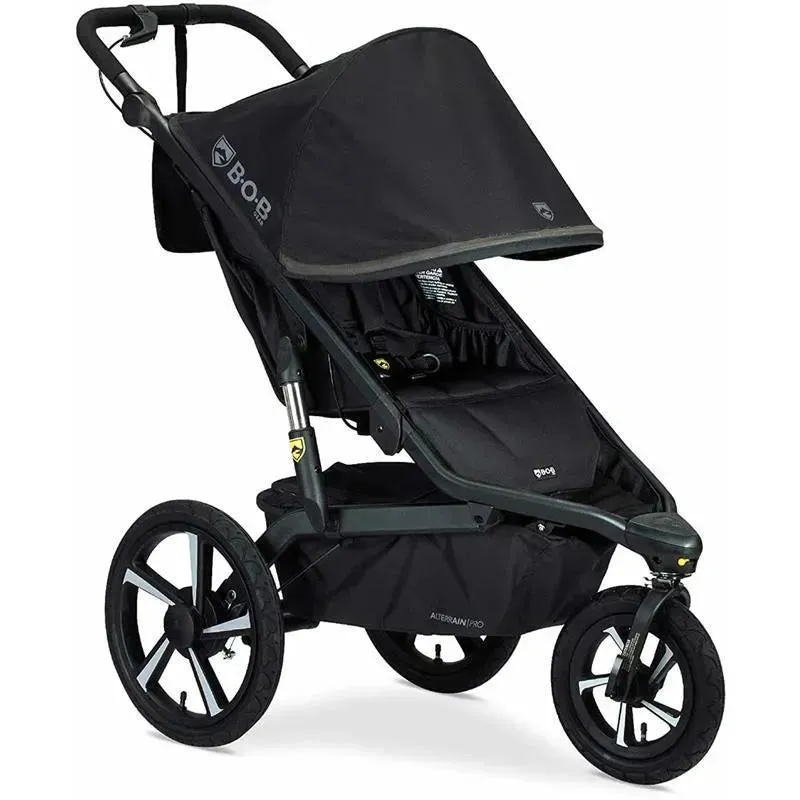 Britax - BOB Gear Alterrain Pro All-Weather Jogging Stroller, Black - Image 5