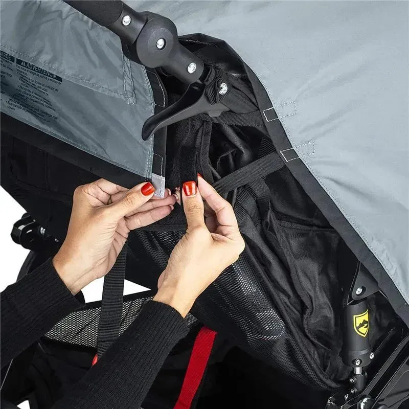 Britax - Gear Duallie Swivel Wheel Stroller Weather Shield - Image 3