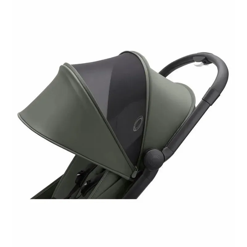 Bugaboo - Butterfly Complete Compact Stroller, Black/Forest Green - Image 3