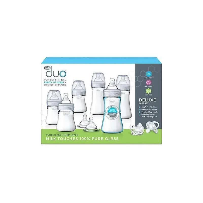 Chicco - Duo Deluxe Hybrid Baby Bottle Gift Set - Image 5