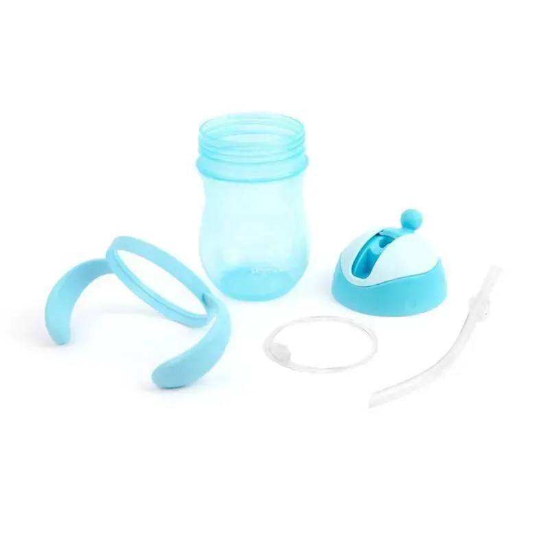 Primo Passi - 9 Oz Blue Straw Cup - Image 5