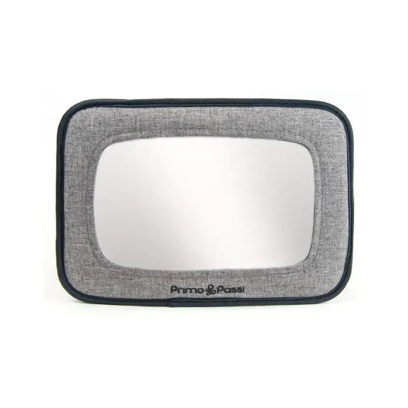 Primo Passi - Baby Car Mirror for Infant Rear Facing, Black Melange - Image 3