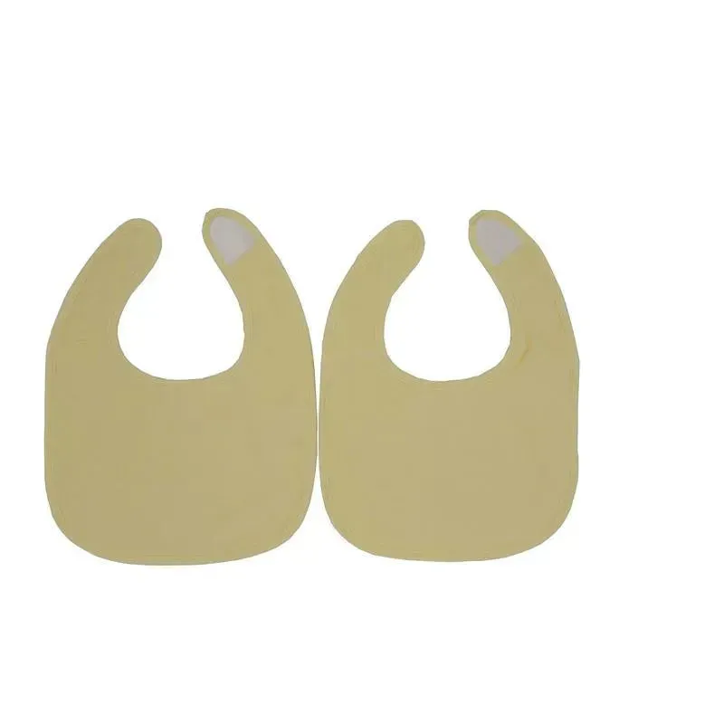 Primo Passi - 10Pk Stay Dry Cotton Baby Neutral Bib - Image 3