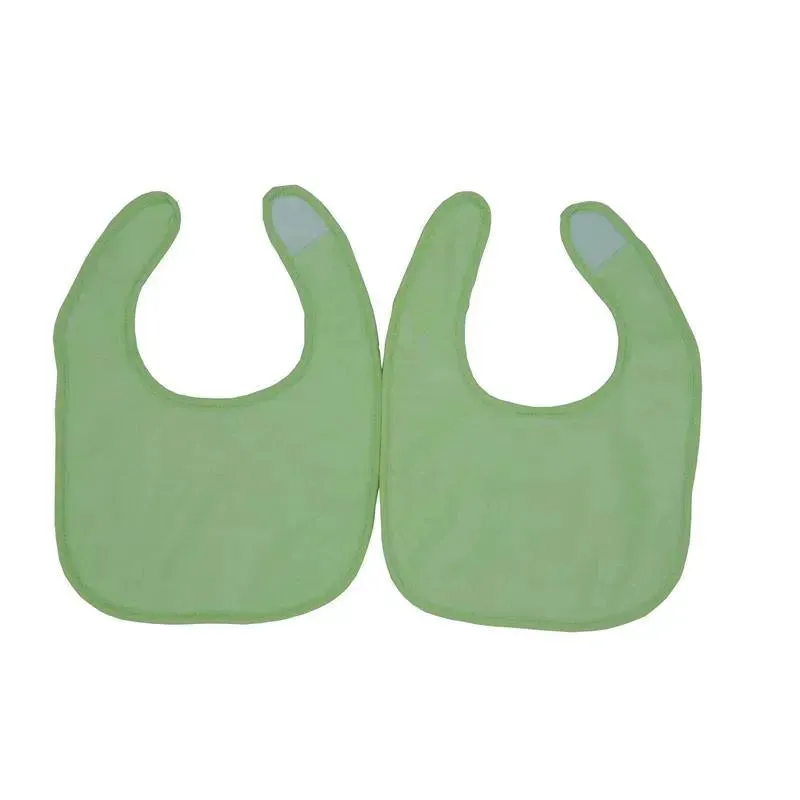 Primo Passi - 10Pk Stay Dry Cotton Baby Neutral Bib - Image 4