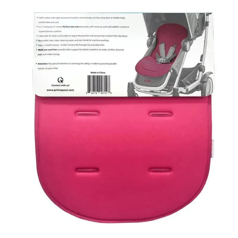 Primo Passi - Universal Stroller Liner Pink - Image 3